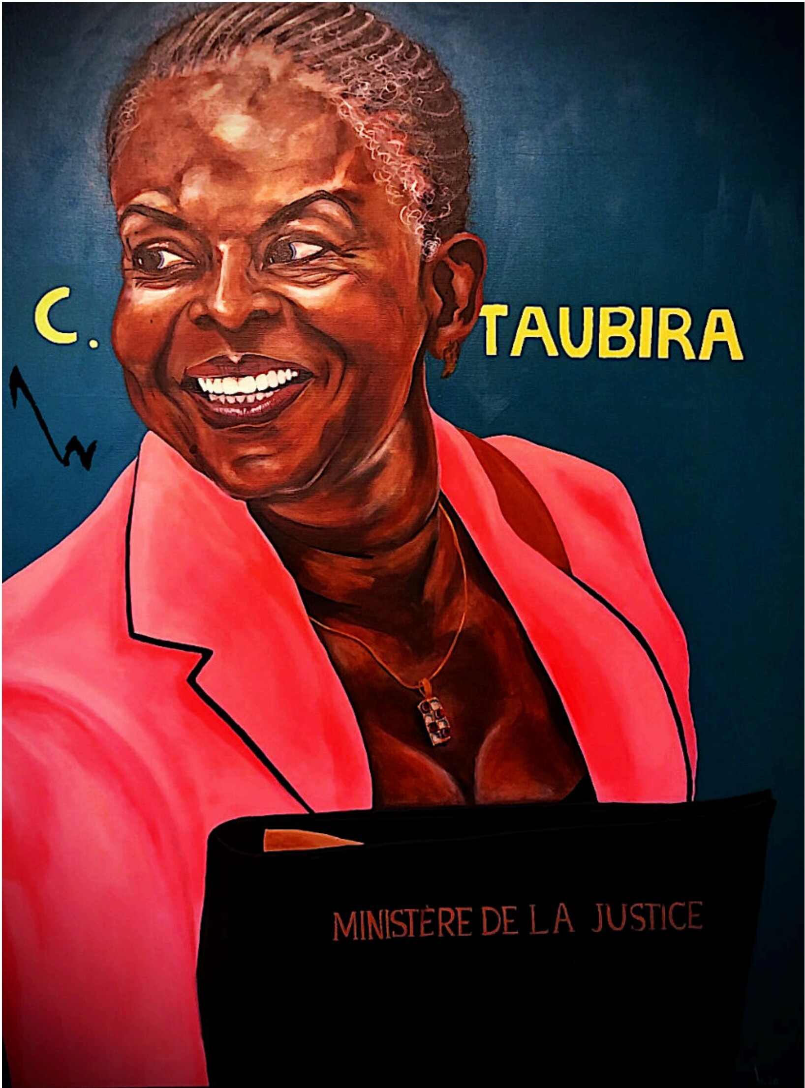 Taubira — Acrylic on canvas
