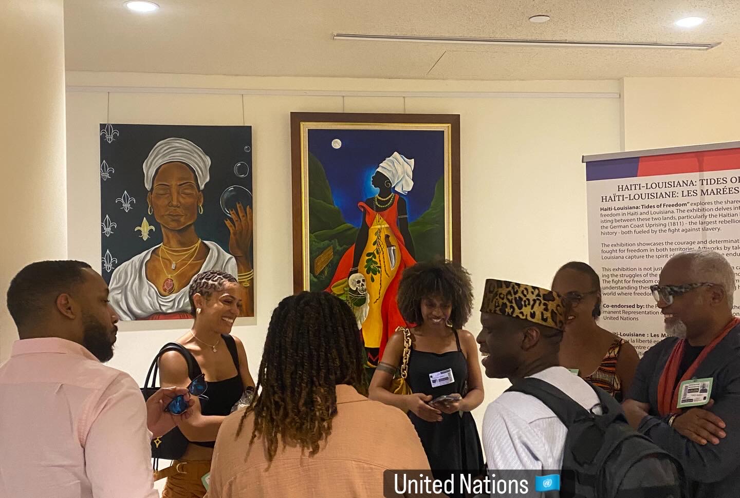 NE.W exhibition at the United Nations, 2024